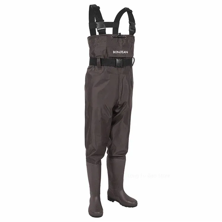 낚시 Waders 바지 부츠와 작업복 기어 세트 정장  - Fishing Pants Waterproof 리뷰 및 가격
