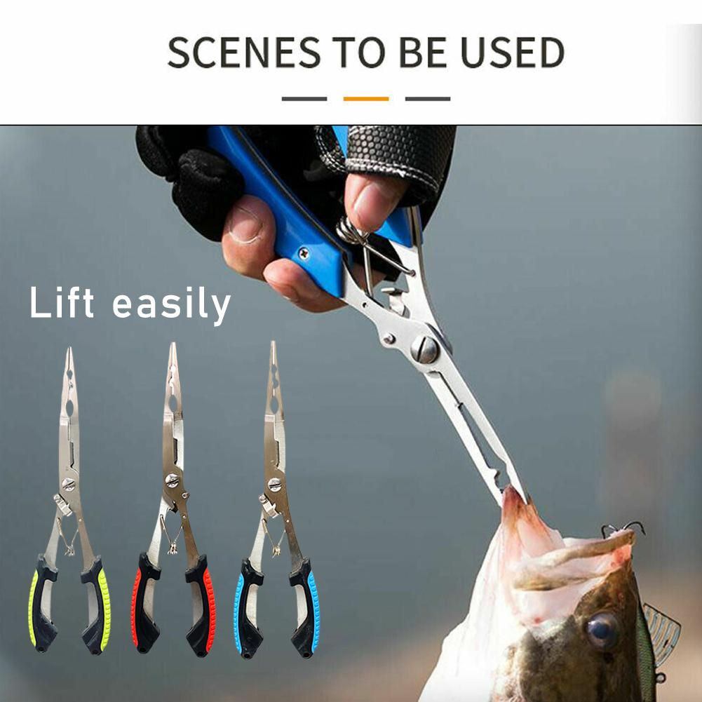 긴 낚시 펜치 가위 그리퍼 스테인레스 스틸 물고기 게  - Fishing Belt 리뷰 및 가격
