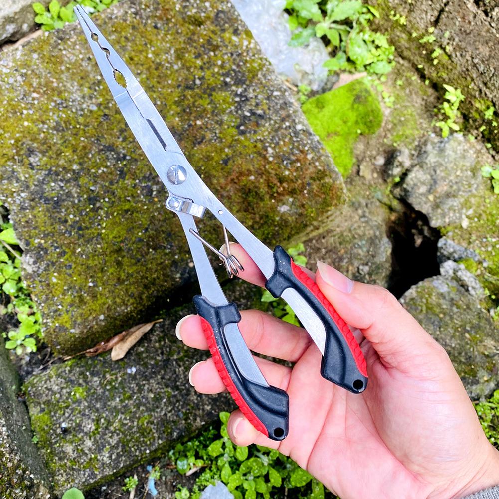 긴 낚시 펜치 가위 그리퍼 스테인레스 스틸 물고기 게  - Fishing Belt 리뷰 및 가격